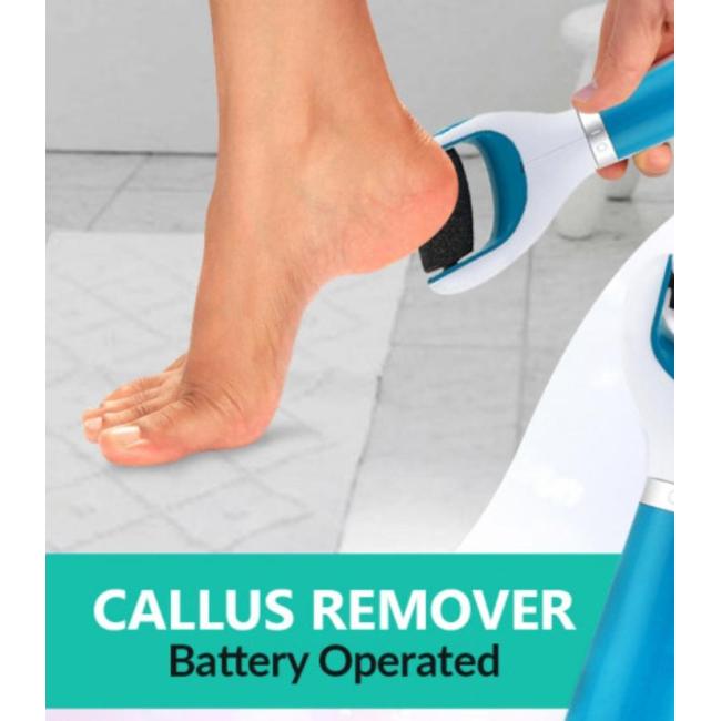 Cordless electric callus remover